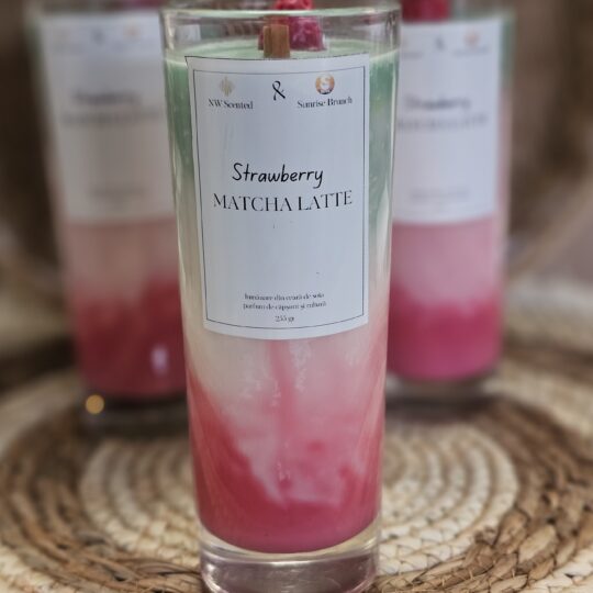 Strawberry Matcha Latte