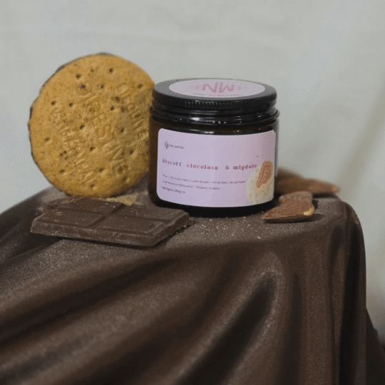 Lumânare - Migdale & Biscoff